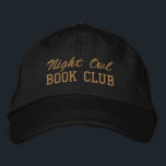 Gorra Bordada Custom Book Club Name<br><div class="desc">Show off your love of reading (and your favorite reading crew) with this custom embroidered book club hat! Personalized with your book club name or any custom text, this hat is the perfect blend of cozy, casual, and bookish style. Use Zazzle’s easy design tools to choose your preferred fonts and...</div>