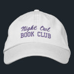 Gorra Bordada Custom Book Club Name<br><div class="desc">Show off your love of reading (and your favorite reading crew) with this custom embroidered book club hat! Personalized with your book club name or any custom text, this hat is the perfect blend of cozy, casual, and bookish style. Use Zazzle’s easy design tools to choose your preferred fonts and...</div>