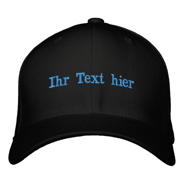 Gorra Bordada custom kappe besticken mit text (Anverso)