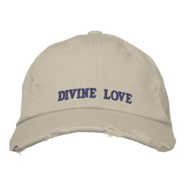 Gorra Bordada Cute Divine Love Cita Rustic Stone Vintage