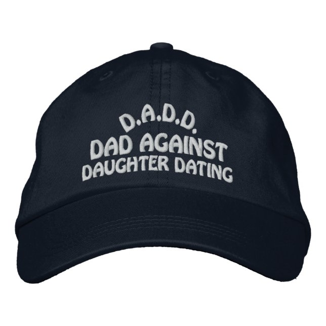 Gorra Bordada DADD Contra Daughter Dating (Anverso)