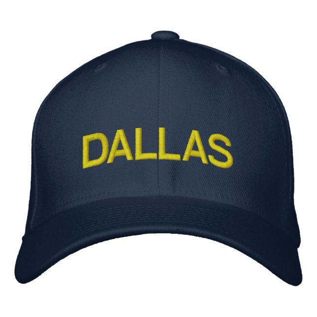 Gorra Bordada Dallas Cap (Anverso)