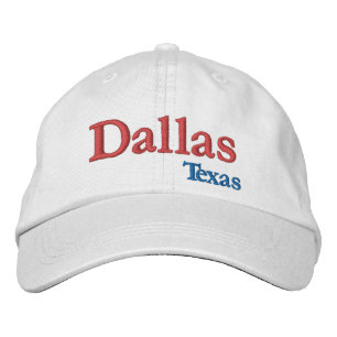 Gorra Bordada Dallas Texas Embrosed Baseball Cap