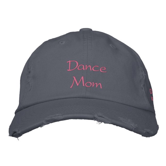 Gorra Bordada Dance Mom (Anverso)