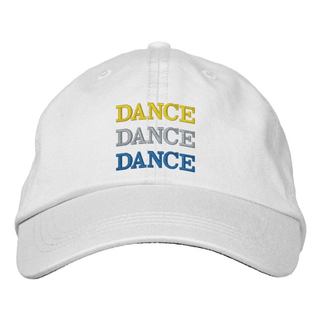 GORRA BORDADA DANZA, BAILE (Anverso)