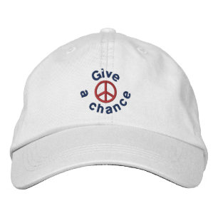 Gorra Bordada Dar la oportunidad a la paz