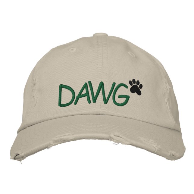 Gorra Bordada DAWG por SRF (Anverso)