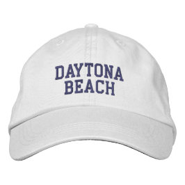 Gorra Bordada Daytona Beach Embrocada Sombrero de Béisbol de Flo