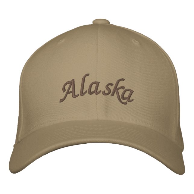 Gorra Bordada de Alaska (Anverso)