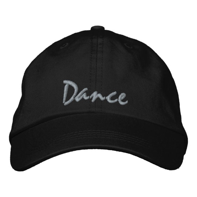 Gorra bordada de baile, tema del bailarín (Anverso)