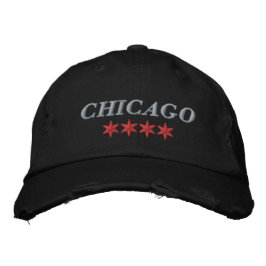 Gorra Bordada de Chicago