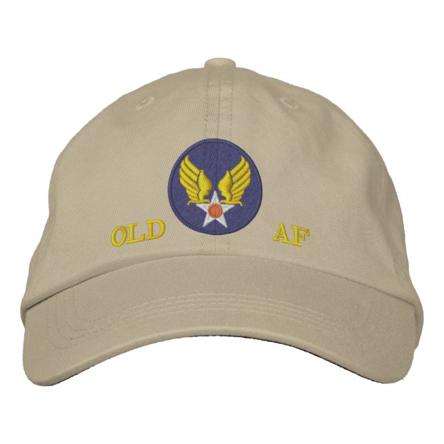 Gorra Bordada de la Antigua Fuerza Aérea (Anverso)
