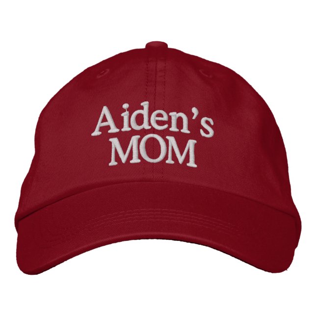 Gorra Bordada de Mamá (Anverso)