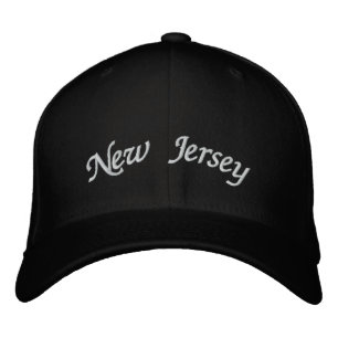Gorra Bordada de Nueva Jersey