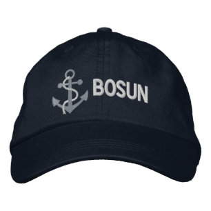 Gorra Bordada de Yacht BOSUN