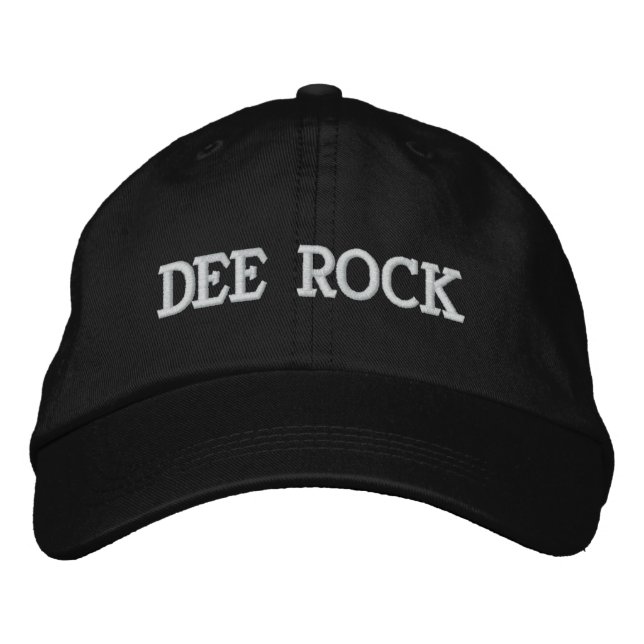 GORRA BORDADA DEE ROCK CAP (Anverso)