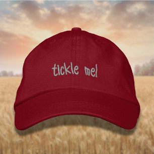 Gorra Bordada ¡Dejándome cosquillas! en Ash Gray
