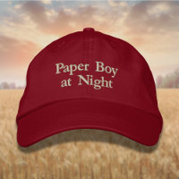 Dejar caer al papel chico de noche