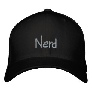 Gorra bordada del nerd