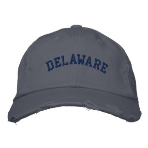 Gorra Bordada Delaware Borroidered Distresor Cap Scotland Blue