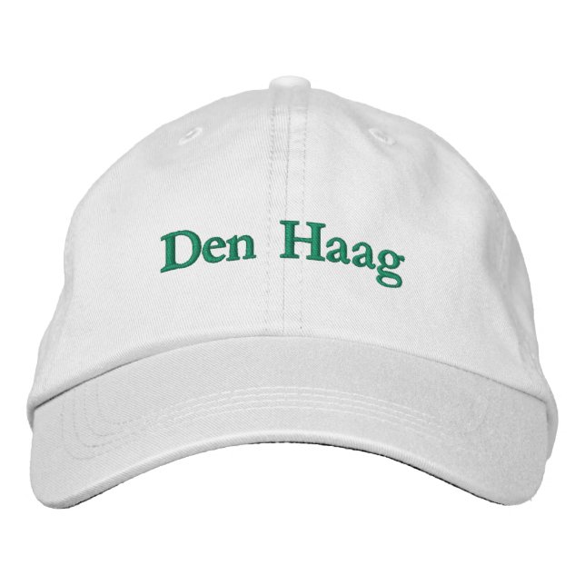 Gorra Bordada Den Haag Embroied Béisbol Cap (Anverso)