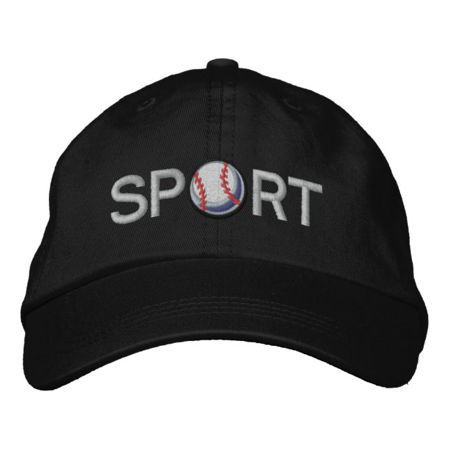Gorra Bordada Deportes de béisbol (Anverso)