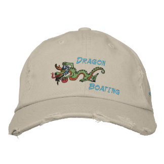 Gorra Bordada deportes de dragón solar, dragón, barco