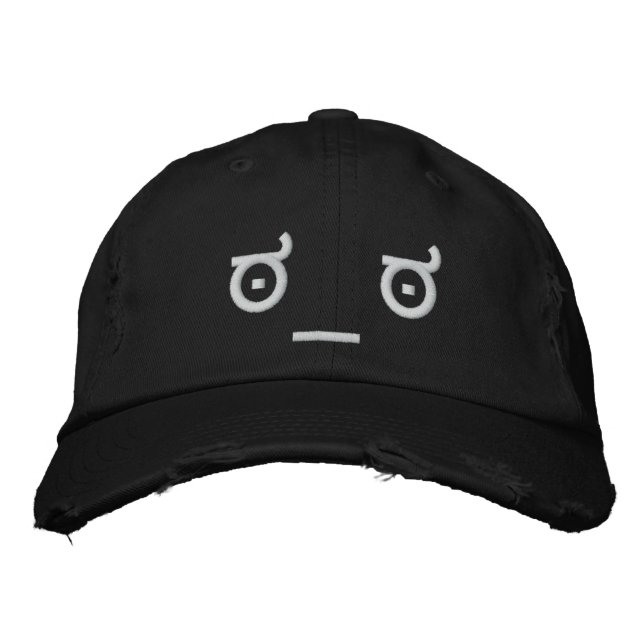 Gorra Bordada Desaprobación cara 2 (Anverso)