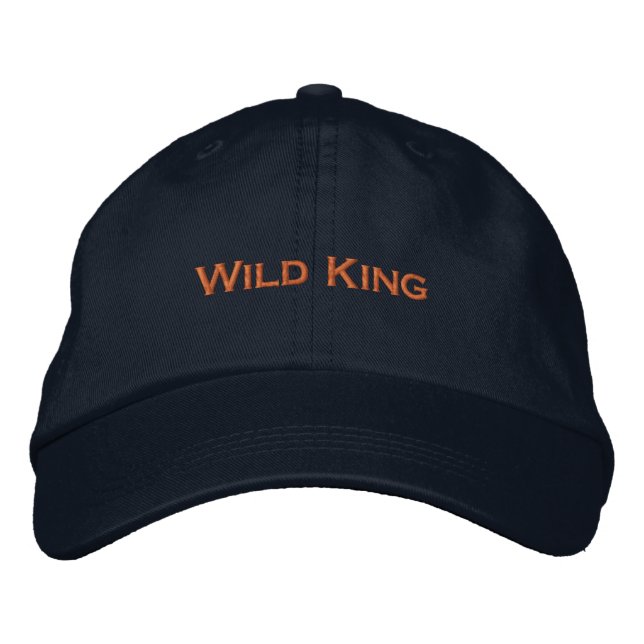 Gorra Bordada Desata tu lado intrépido con el texto del Rey Salv (Anverso)