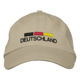 Gorra Bordada Deutschland Fussball Embroidered Cap