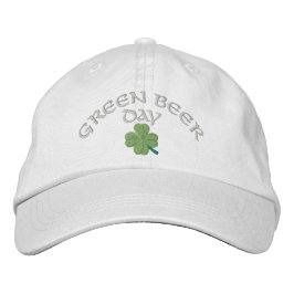 Gorra Bordada Día de la cerveza verde St Patrick
