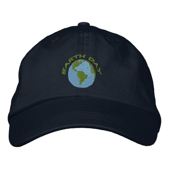 Gorra Bordada Día de la Tierra (Anverso)