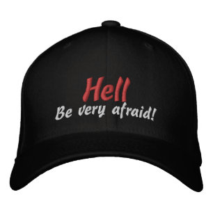 Gorra Bordada ¡Diablos! Tengan mucho miedo. Capa de béisbol de l