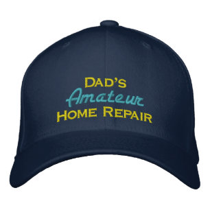 Gorra Bordada Difícil reparación de casa