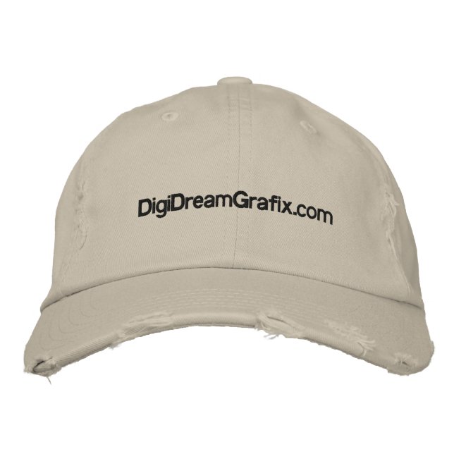 Gorra Bordada DigiDreamGrafix.com (Anverso)