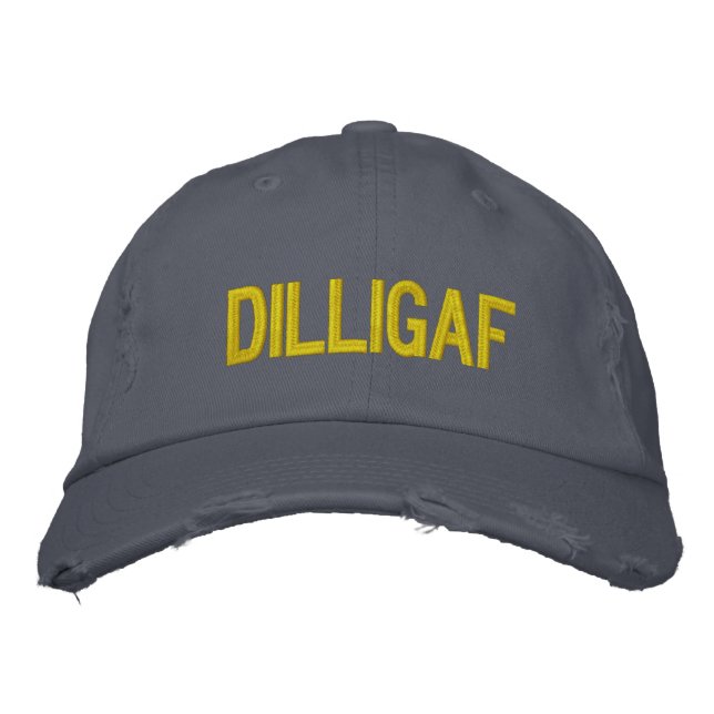 GORRA BORDADA DILLIGAF (Anverso)