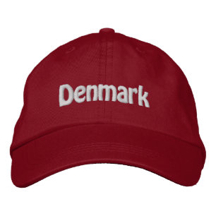 Gorra Bordada Dinamarca. ¡Orgullo danés!