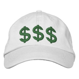 Gorra Bordada $$$$ Dinero en mi mente Rótulos en dólares Embroda