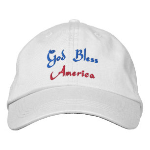 Gorra Bordada Dios bendiga a Estados Unidos