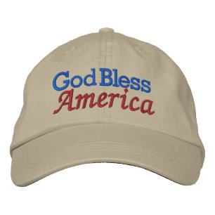 Gorra Bordada Dios bendiga a Estados Unidos por el SRF