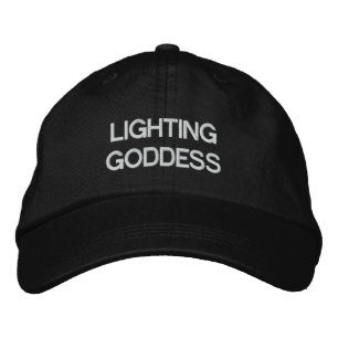 Gorra Bordada Diosa de la iluminación