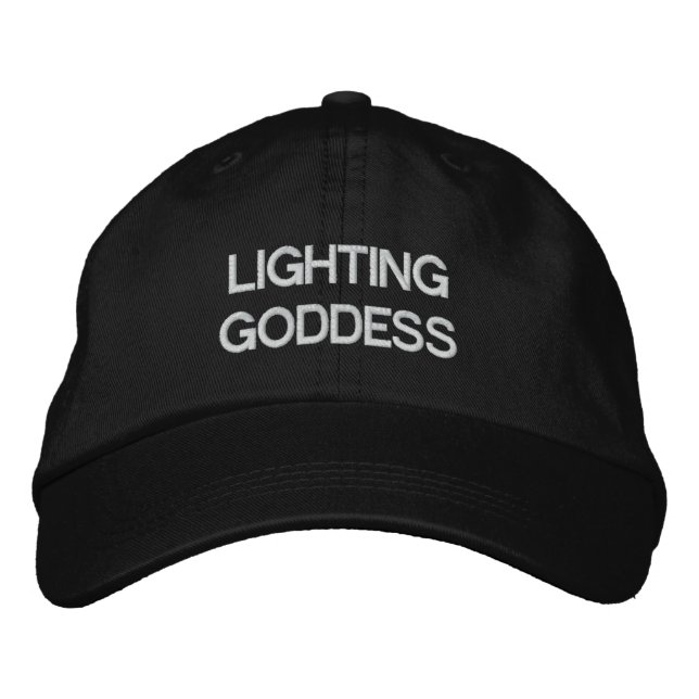 Gorra Bordada Diosa de la iluminación (Anverso)