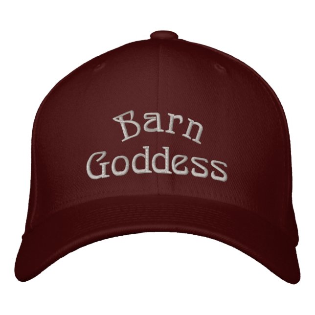 Gorra Bordada Diosa del Barn Caballo Cute