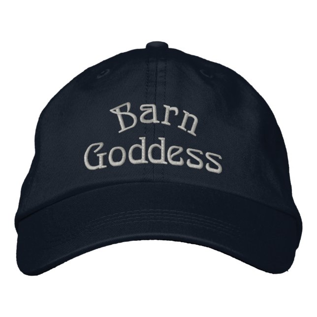 Gorra Bordada Diosa del Granero Caballo Lindo (Anverso)