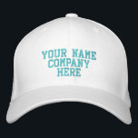 Gorra Bordada Diseñar sus propios sombreros de béisbol de texto<br><div class="desc">Diseñar sus propios Gorras bordados personalizados con sus colores , mensajes de texto y fuentes promocionales o modelos de béisbol personal - Añadir su texto - Nombre - Compañía / número / carta / eslogan - Etiquetado / o sitio web , Teléfono , Correo electrónico , Mano de medios sociales...</div>