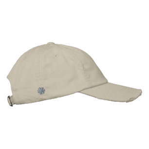 GORRA BORDADA DISEÑO DE ESTILO CON BORDE DE TAMAÑO