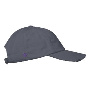 GORRA BORDADA DISEÑO DE ESTILO CON BORDE DE TAMAÑO
