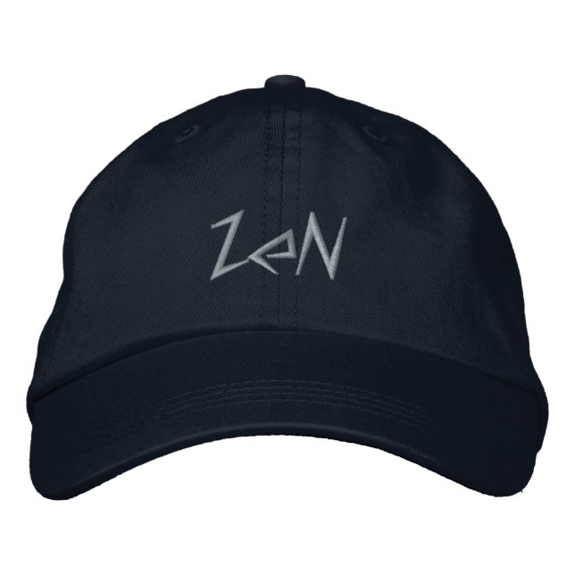 GORRA BORDADA DISEÑO DE ESTILO CON BORDE DE TAMAÑO (Anverso)