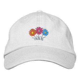 Gorra Bordada Diseño floral