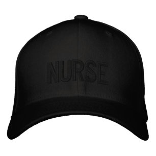 Gorra Bordada Diseño moderno limpio de texto de enfermera